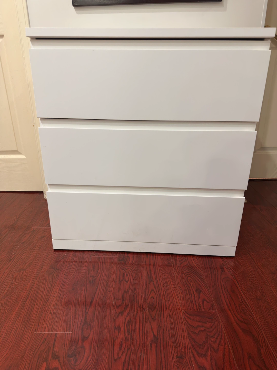 IKEA Malm 3-Drawer Chest White