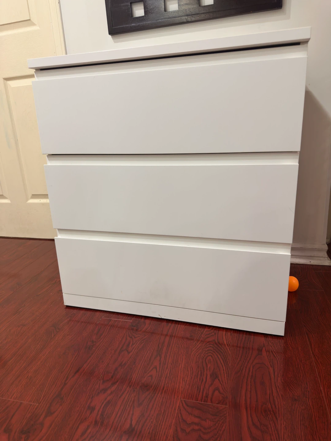 IKEA Malm 3-Drawer Chest White - photo 3