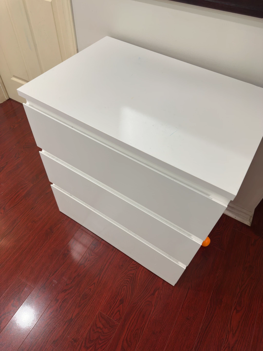IKEA Malm 3-Drawer Chest White - photo 4
