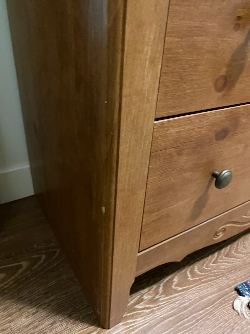 Solid Wood 5-Drawer Dresser - photo 3