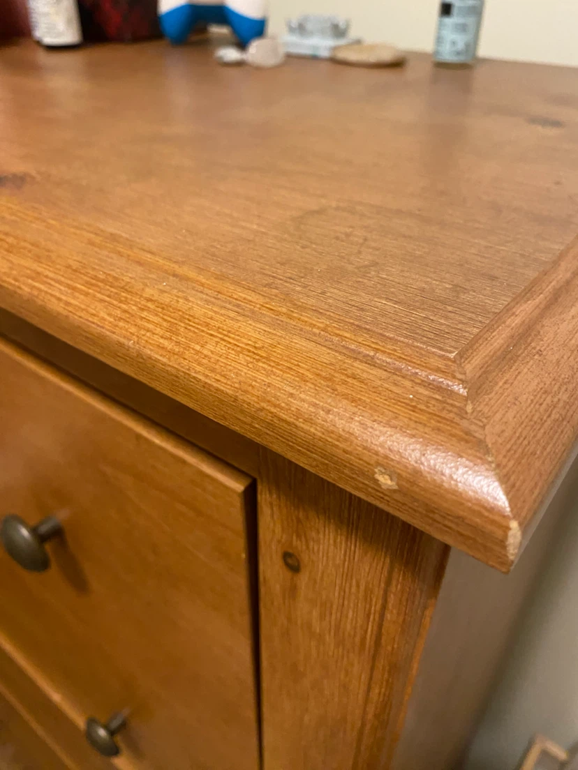 Solid Wood 5-Drawer Dresser - photo 4
