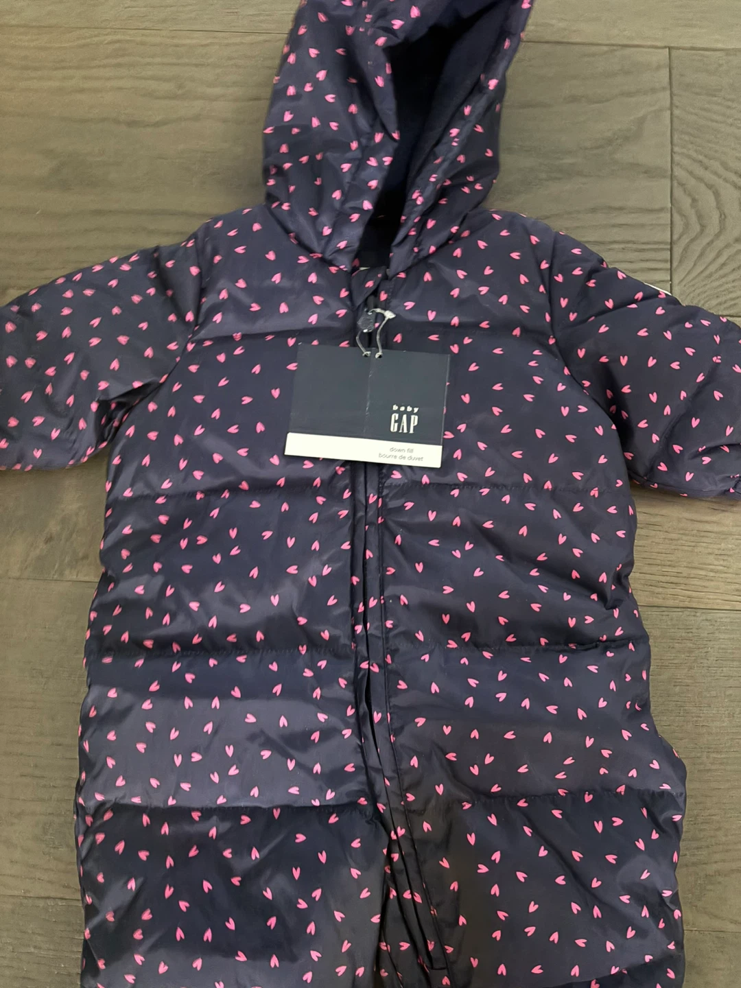 Baby gap down filled snowsuit 0-6M NWT ret $139 - photo 3