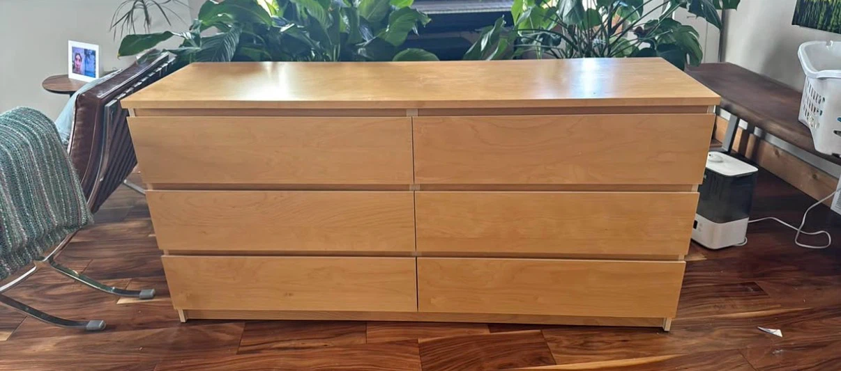 IKEA Dresser in oak colour