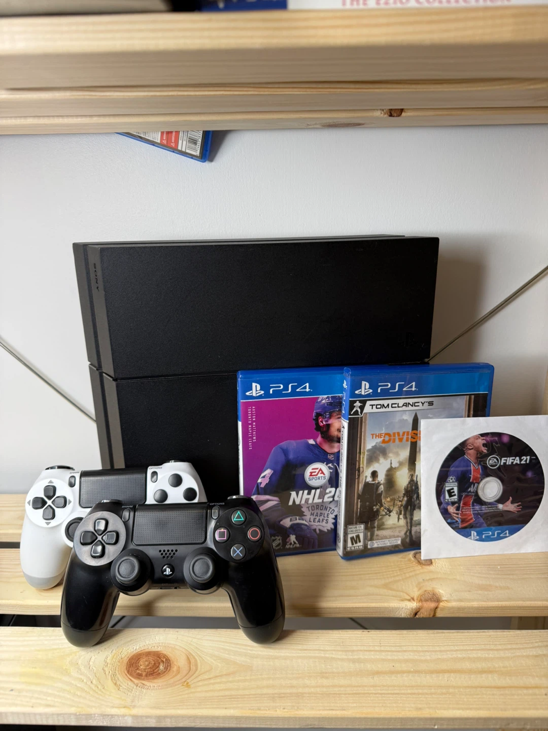 PlayStation 4 with games