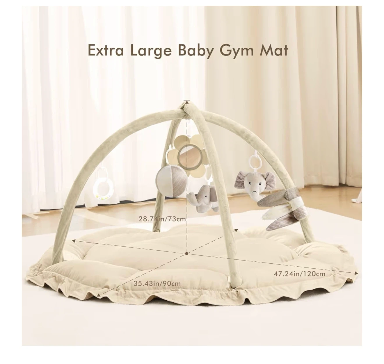 Extra Large Baby Gym Mat - photo 2