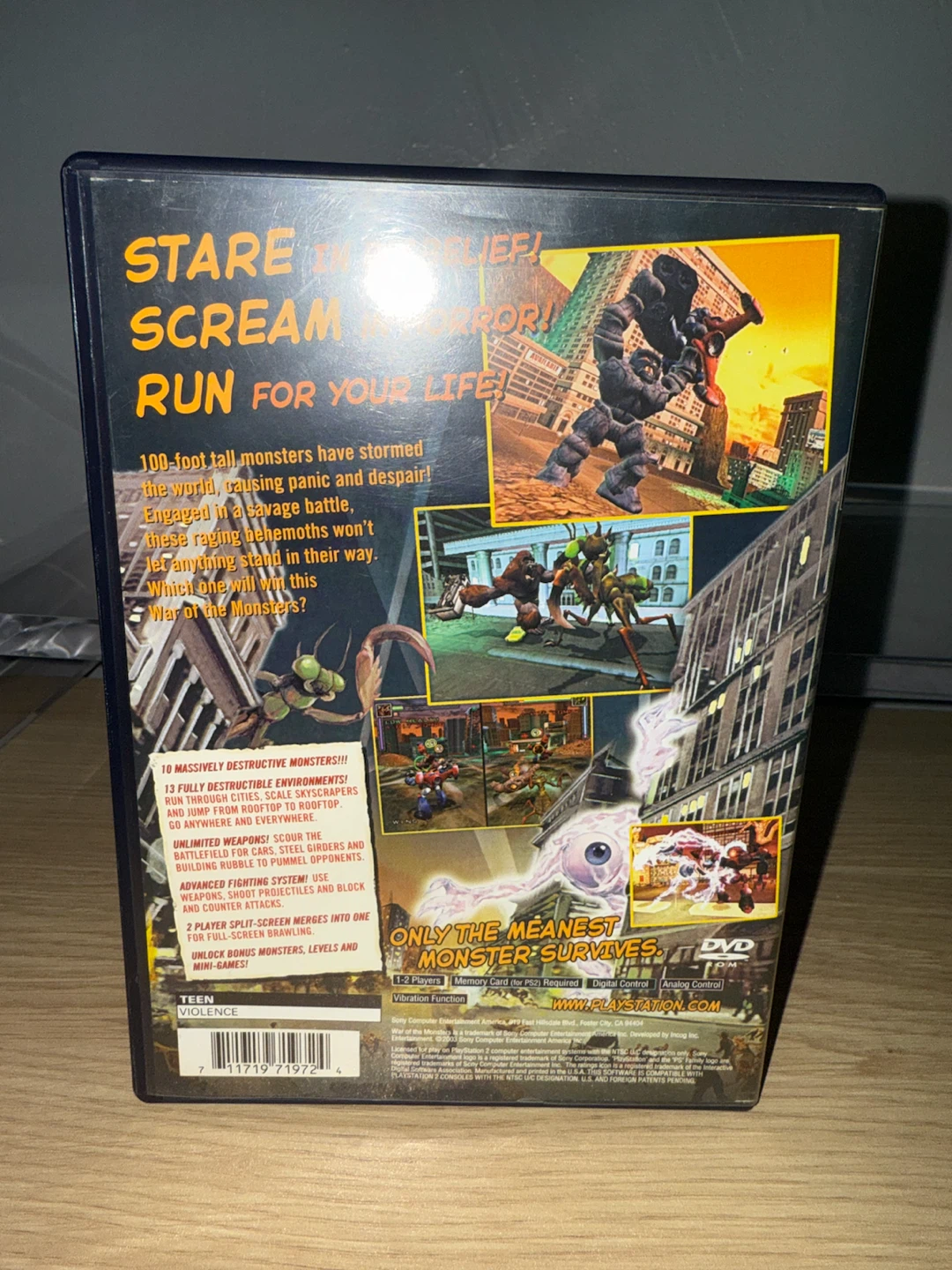 War of the Monsters for PlayStation 2 - photo 4