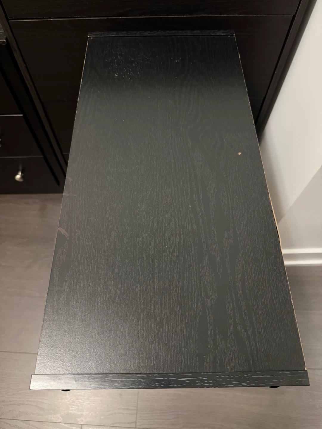 Black 3-Shelf Bookcase - photo 4