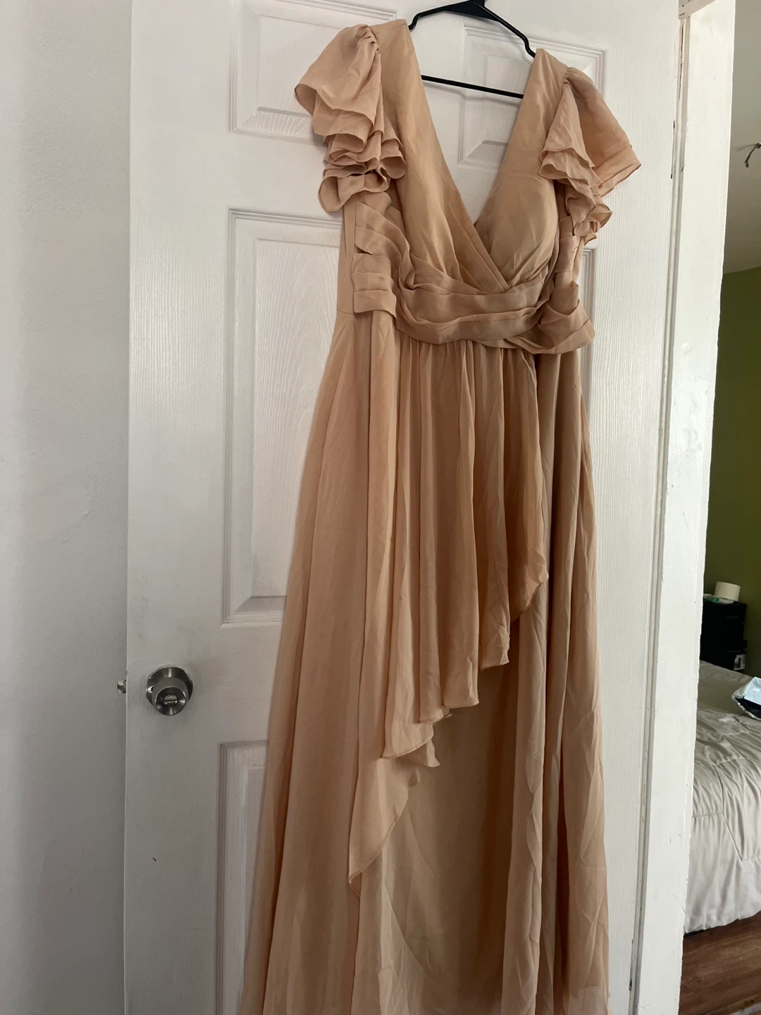 Formal Dress in Beige