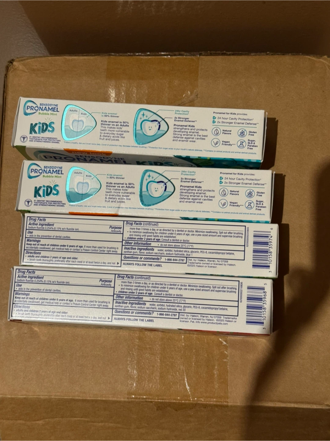 Sensodyne Pronamel Kids Toothpaste 4-Pack - photo 2
