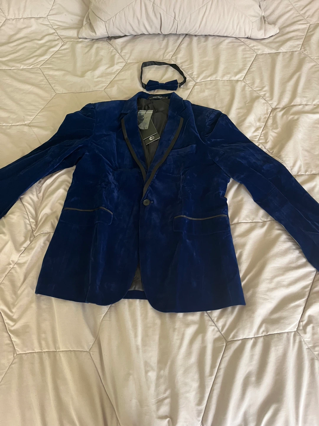 Mage Male Velvet Suit Jacket - photo 3