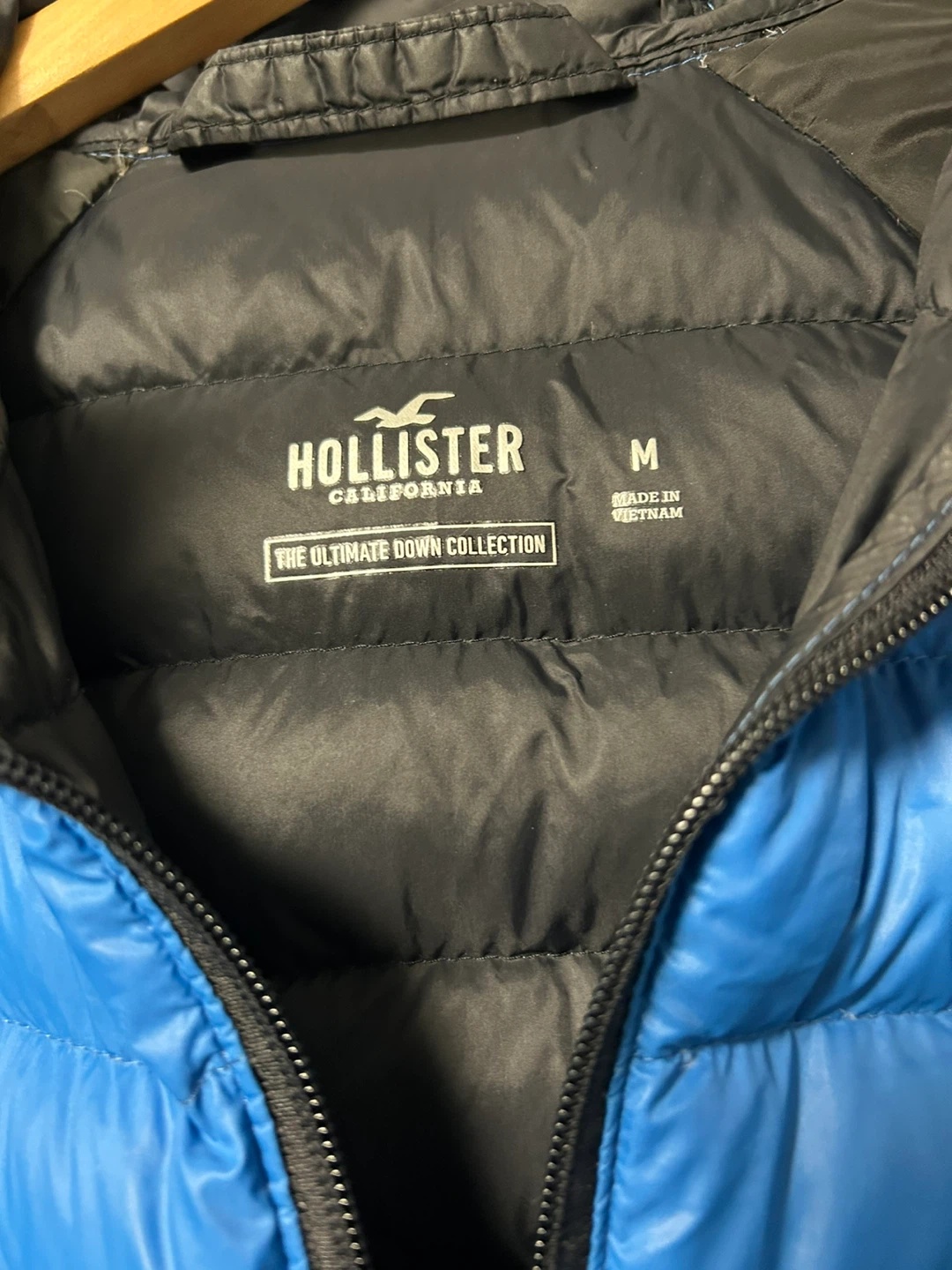 Hollister Blue Down Jacket - photo 2