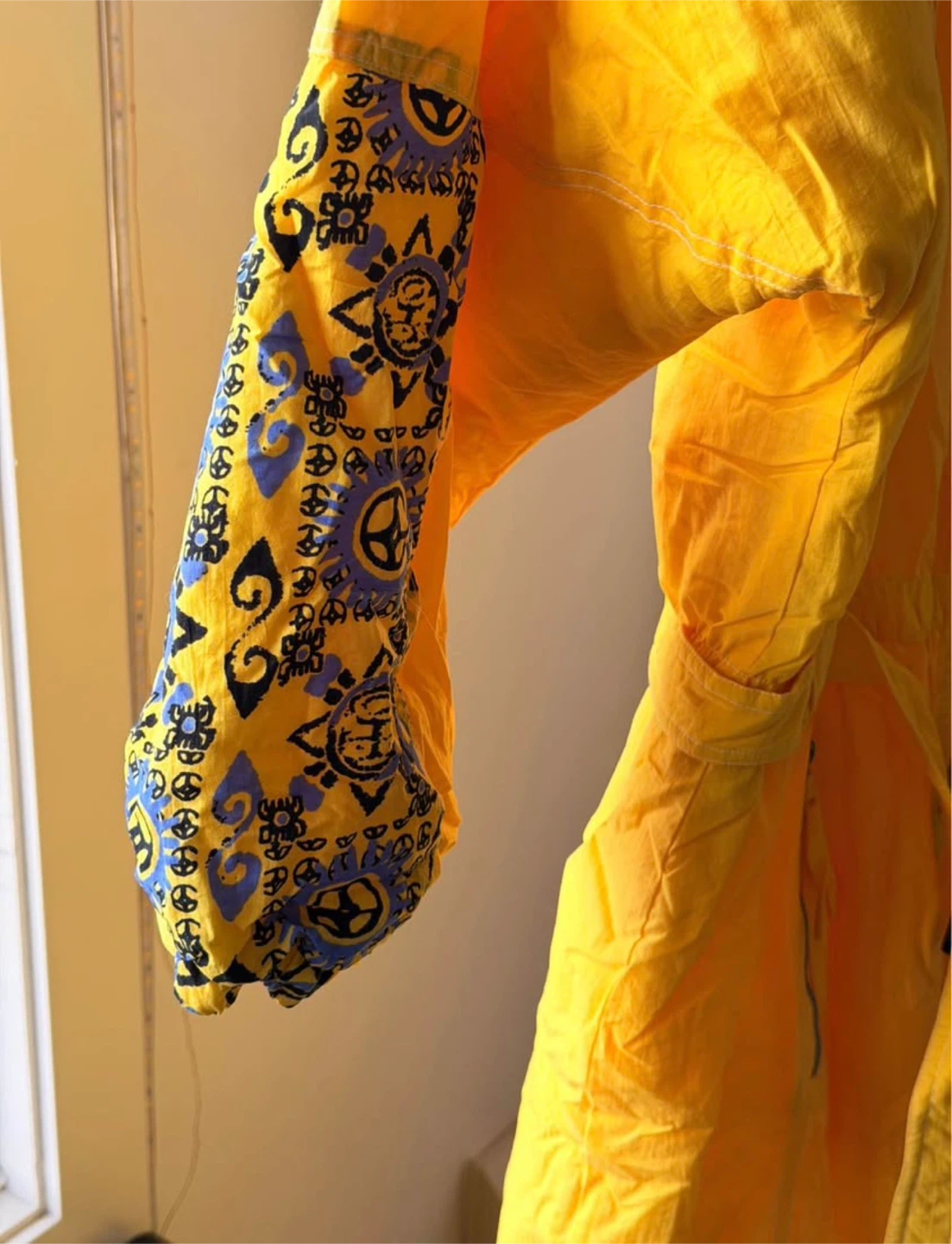 Vintage Yellow One-Piece Ski Suit - photo 3