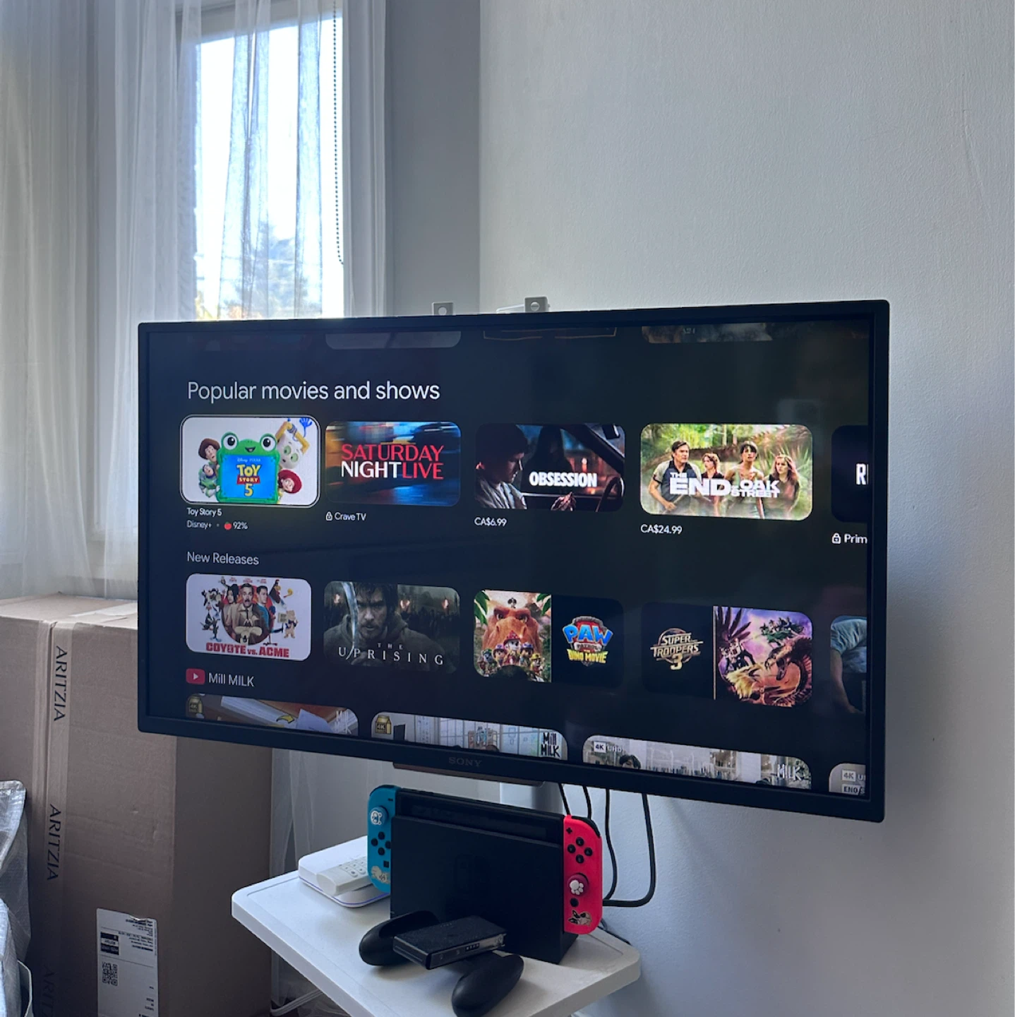 Sony W830K 32" 720p HD HDR LED Google TV Smart TV (KD32W830K)