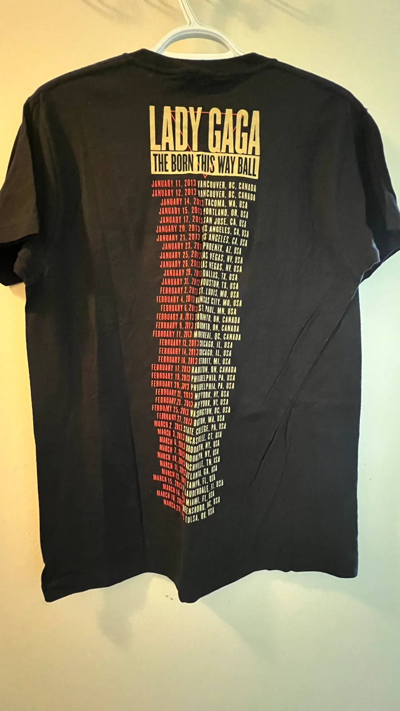 New-Lady Gaga The Born This Way Ball Tour T-Shirt - photo 2