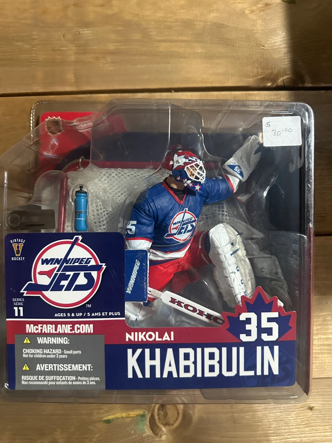 McFarlane Toys Nikolai Khabibulin Winnipeg Jets Figure - photo 2