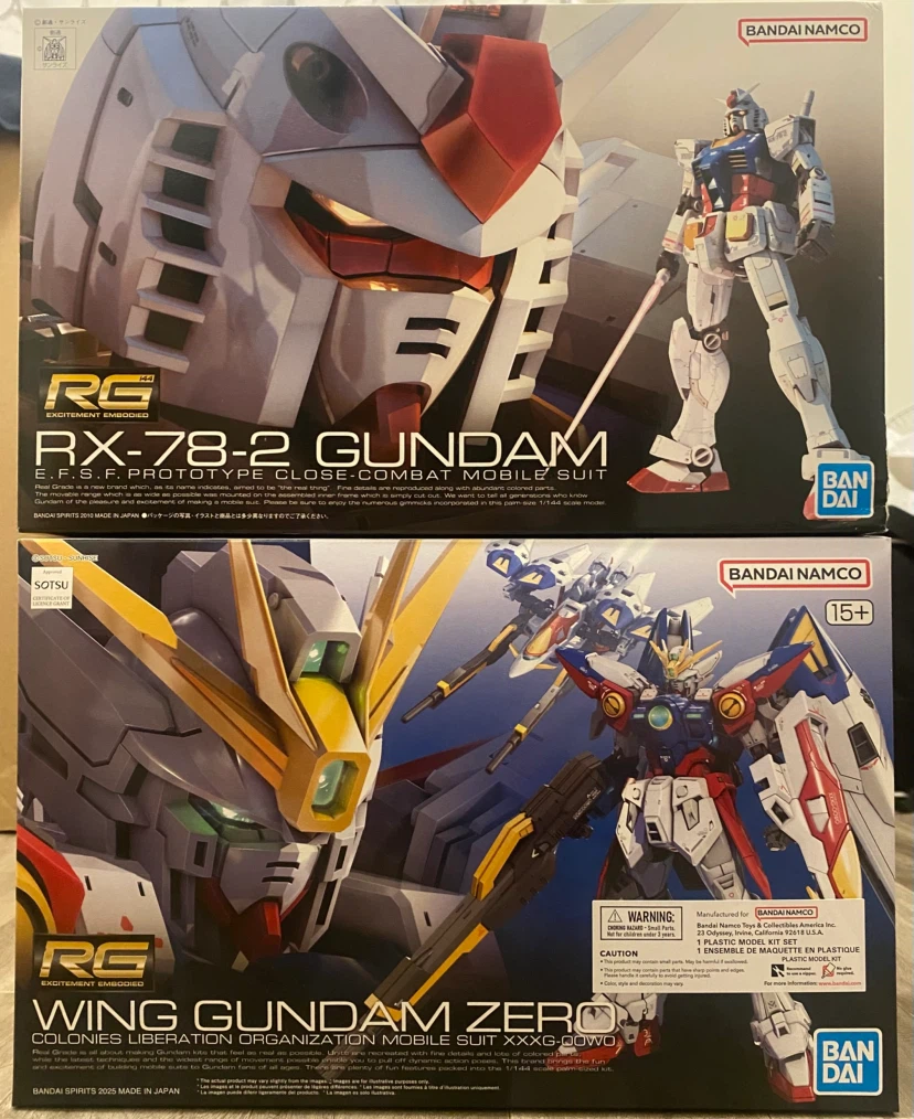 Bandai Gundam RG Model Kits and Action Base 5 bundle - photo 3