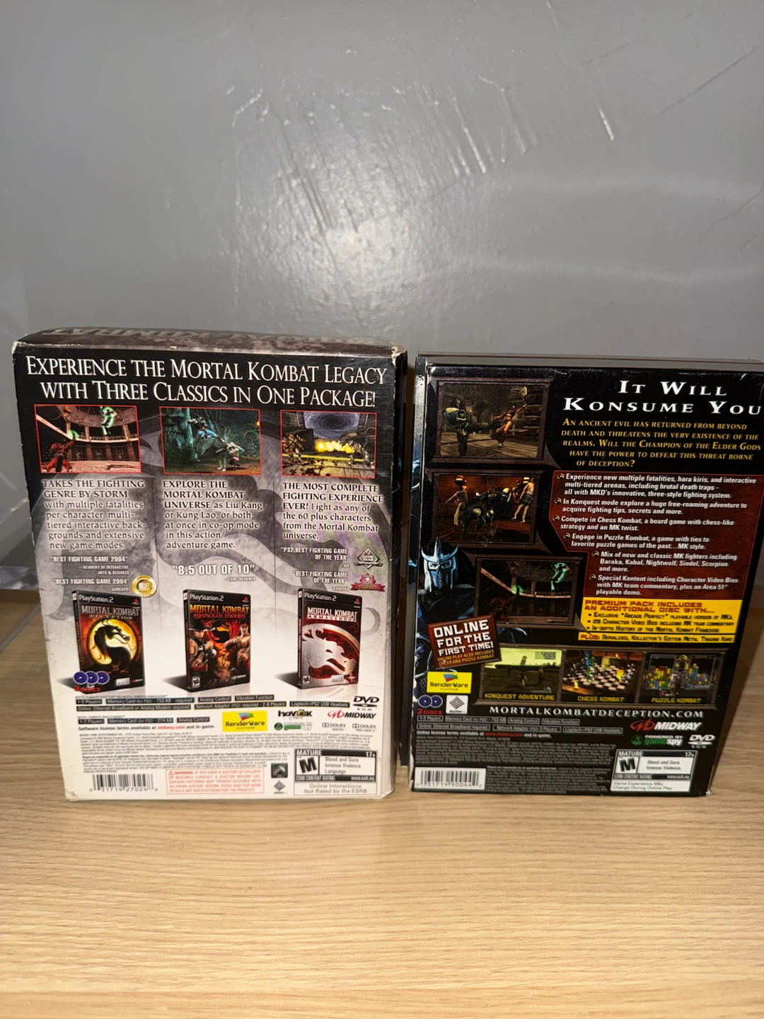 Mortal Kombat PlayStation 2 Collection and Premium Pack - photo 2