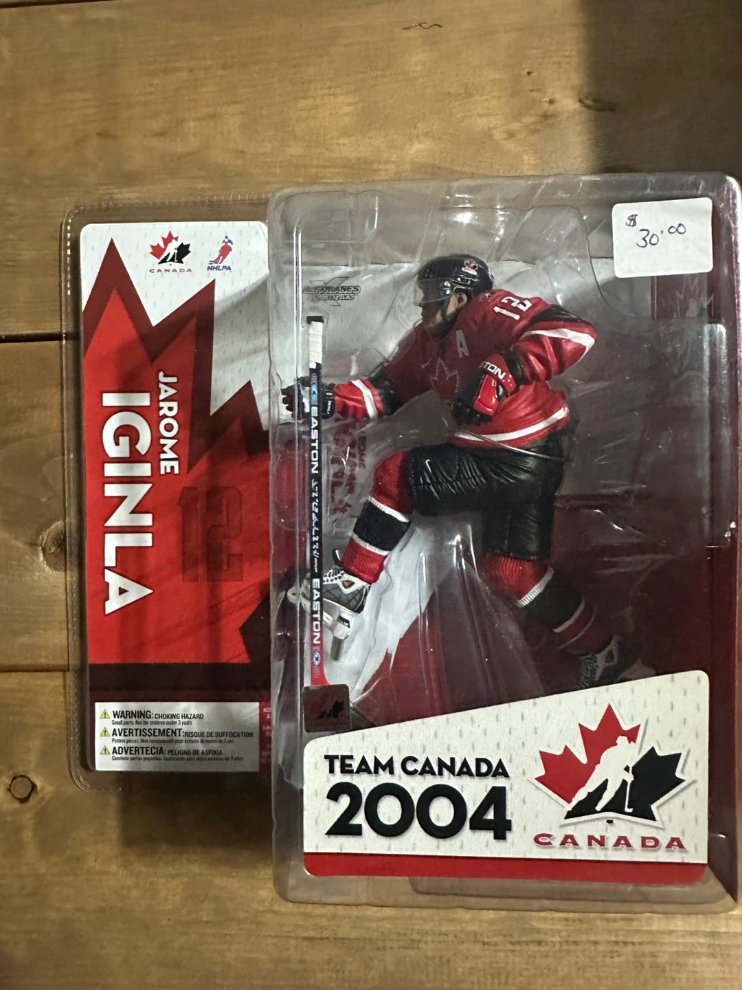 McFarlane Jarome Iginla Team Canada 2004 Figure