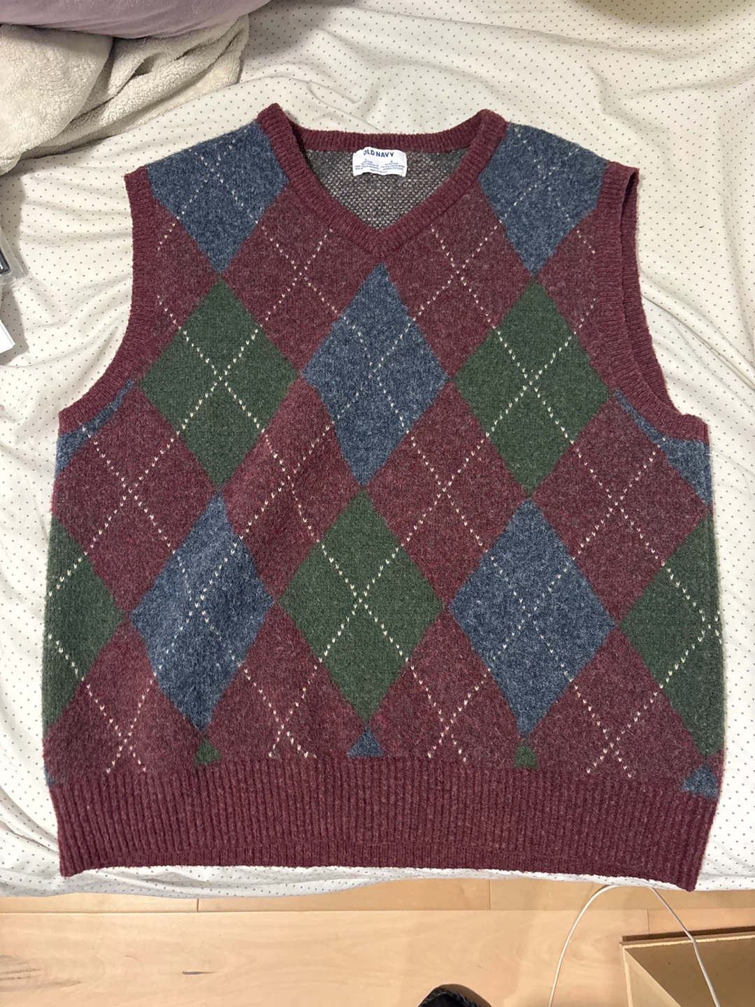 Argyle Sweater Vest