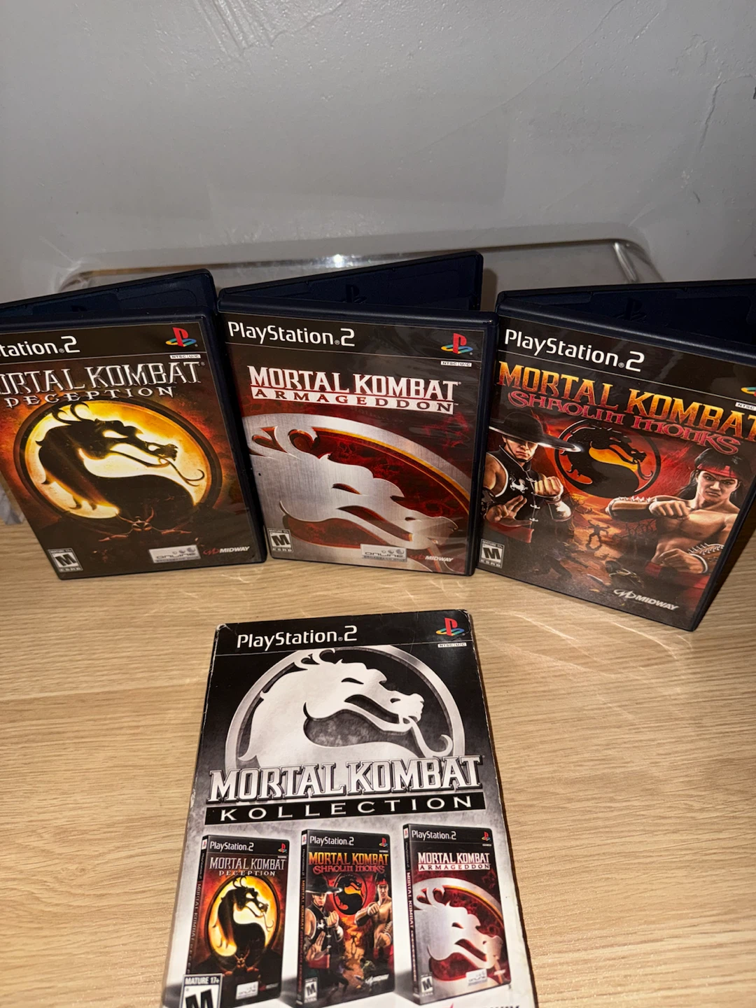 Mortal Kombat Kollection PlayStation 2 Games