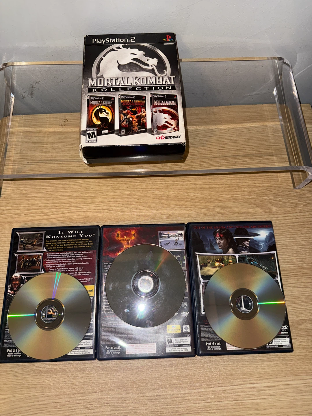 Mortal Kombat Kollection PlayStation 2 Games - photo 3