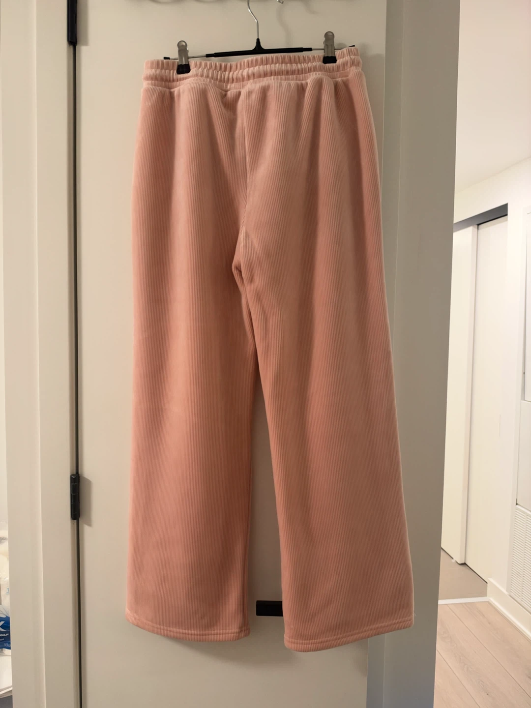 Pink Corduroy Wide-Leg Pants - photo 2