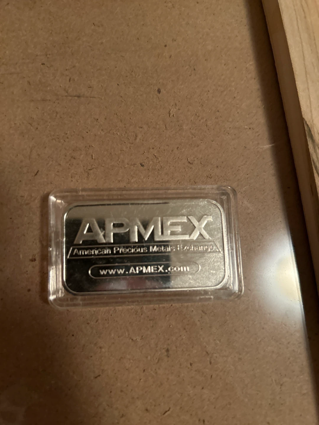 APMEX 1 Troy Ounce .999 Fine Silver Bar