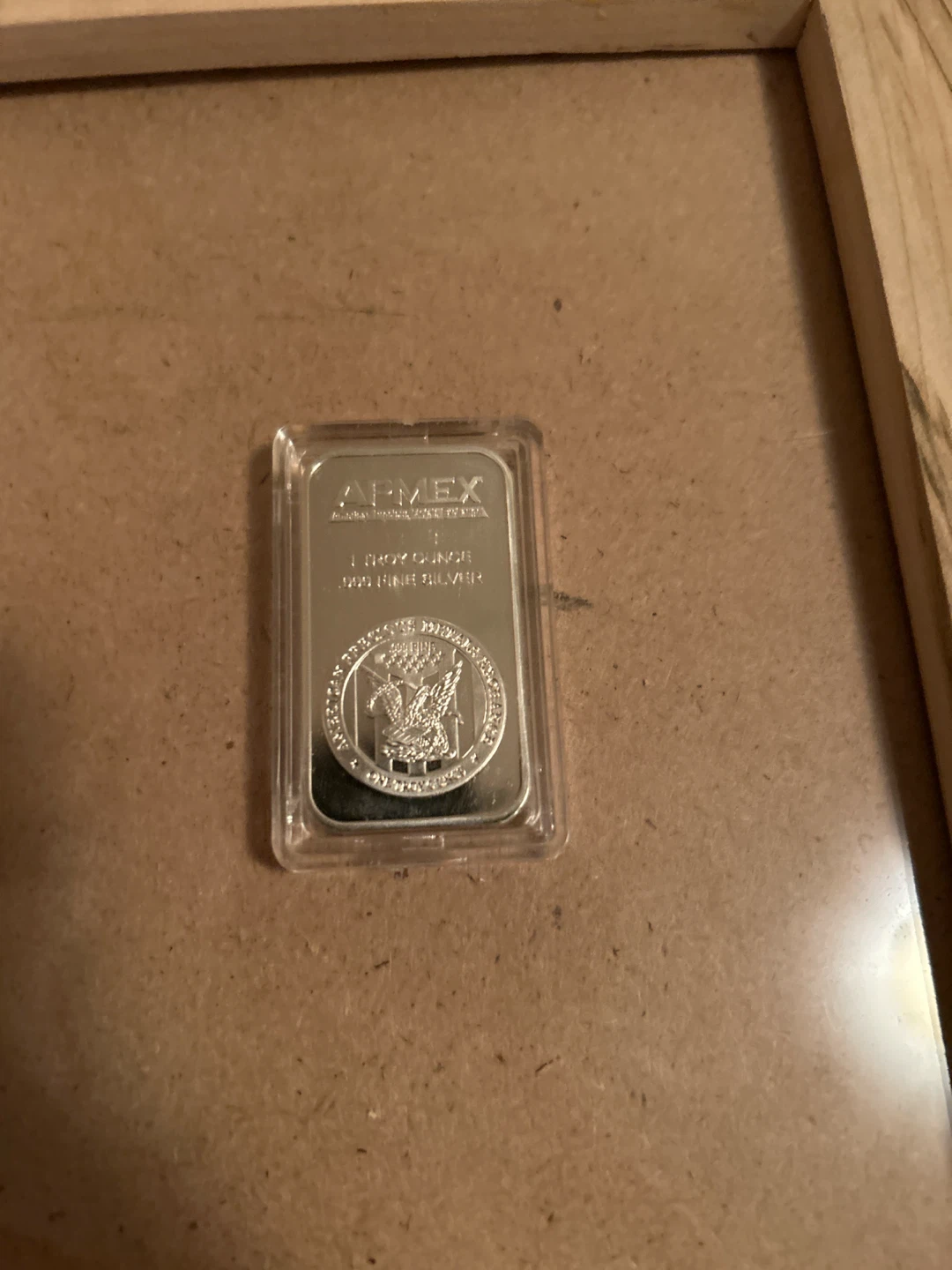 APMEX 1 Troy Ounce .999 Fine Silver Bar - photo 2