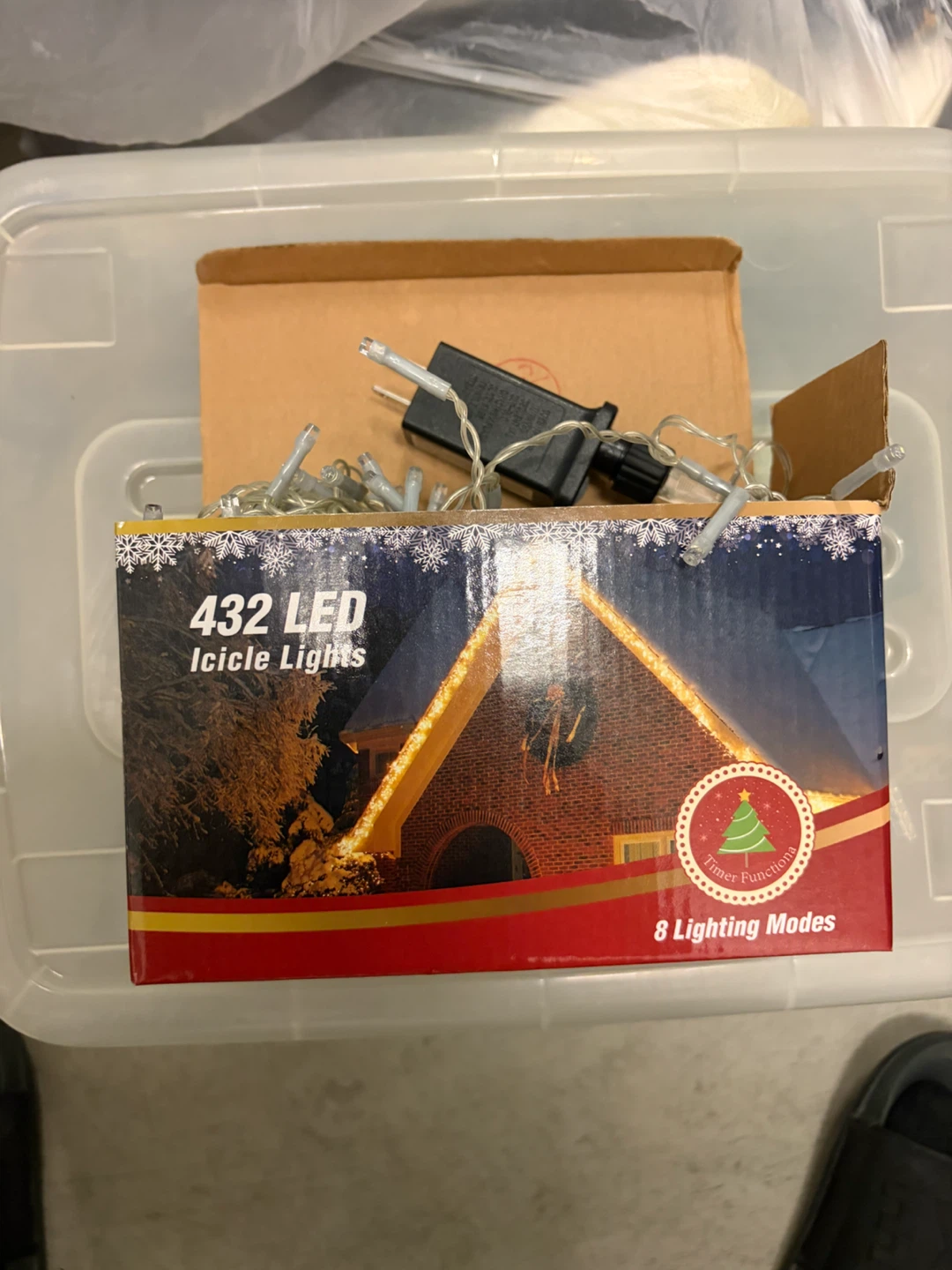 432 LED Icicle Lights