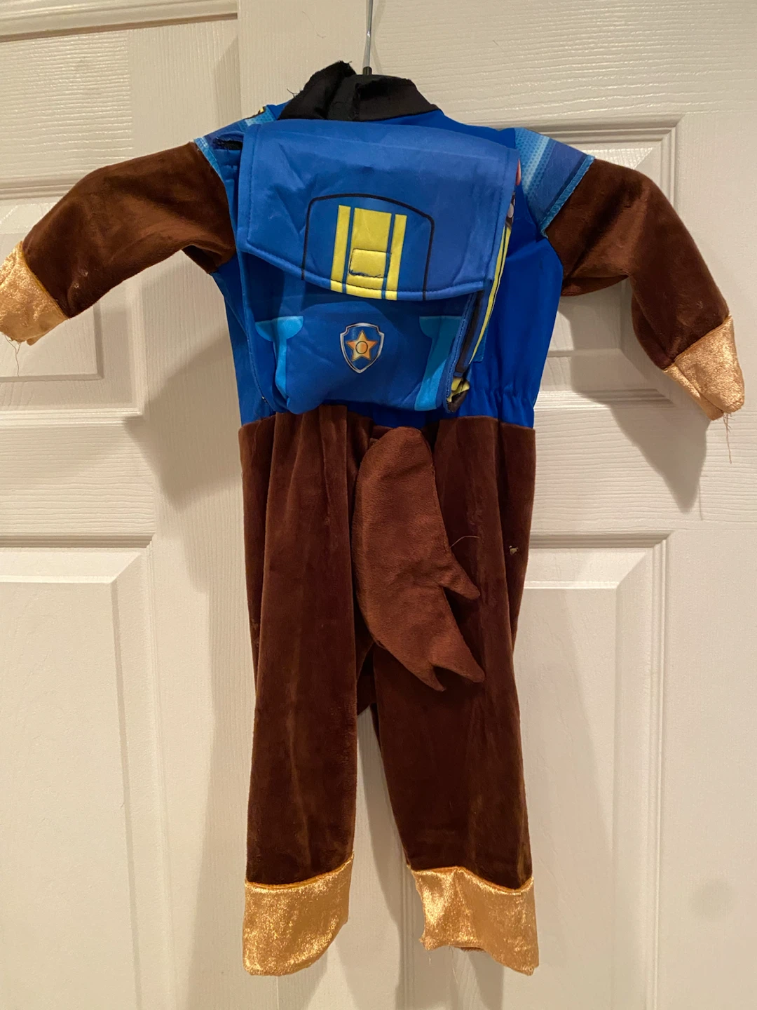 Paw Patrol Chase Costume Size 2T - photo 2
