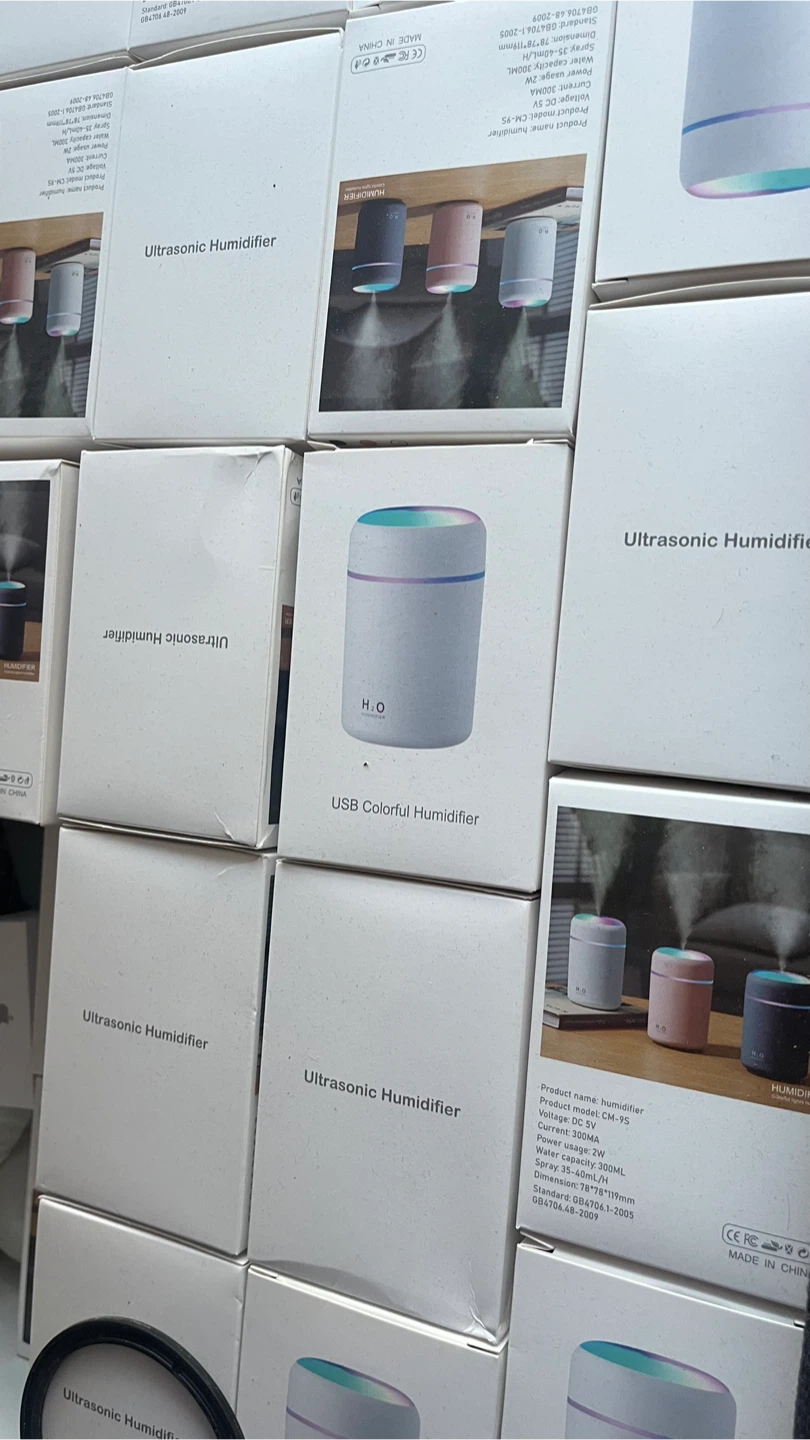 Portable Mini Humidifier for Car, Office, Bedroom