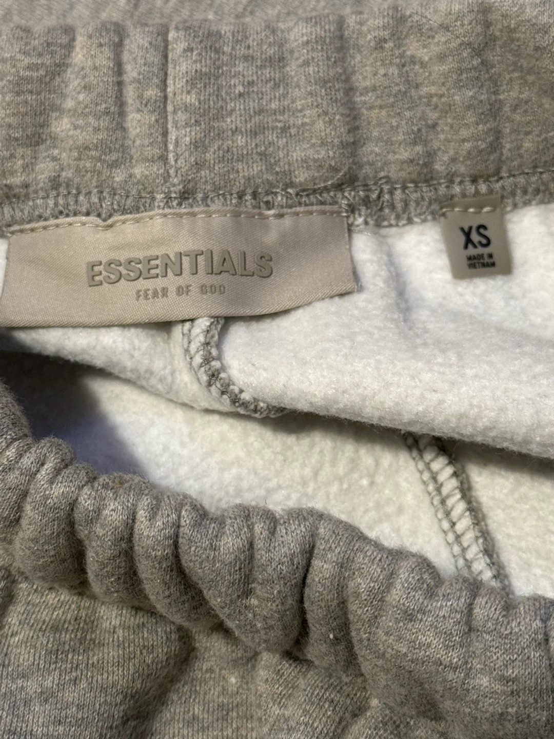 Fear of God Essentials Sweatpants Grey - photo 3