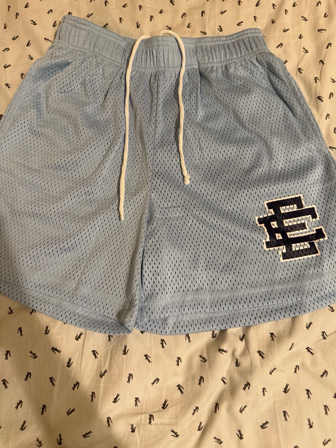 Eric Emanuel Light Blue Shorts