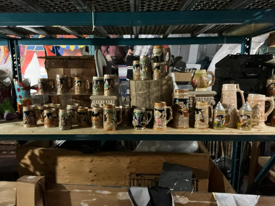 Collection of Vintage German Beer Steins