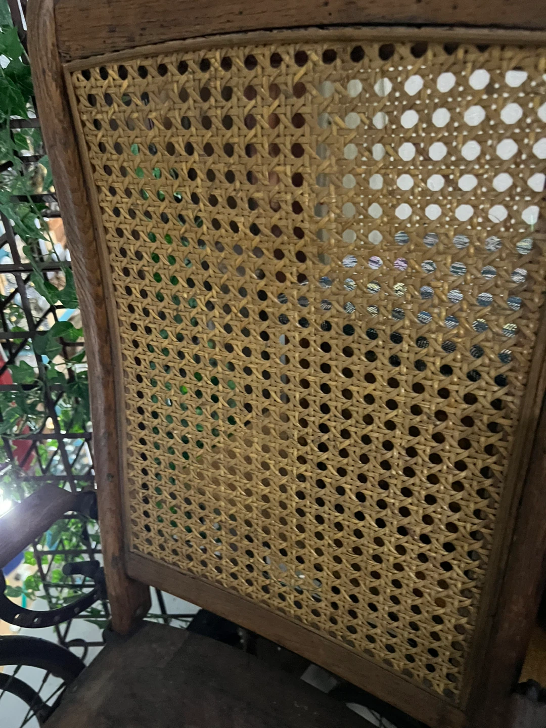 Vintage wooden wheelchair - photo 5