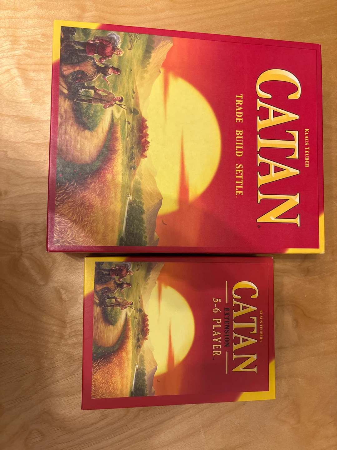 Catan Base Game and 5-6 Player Extension