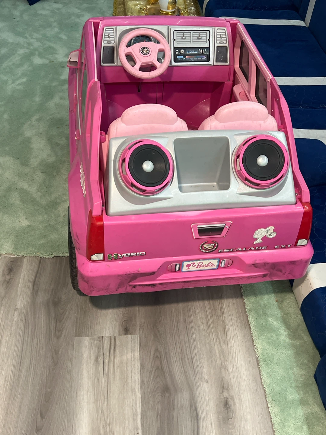 Fisher-Price Barbie Cadillac Escalade Ride-On - photo 3