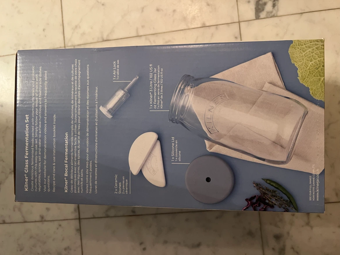 Kilner Glass Fermentation Set 3 Litre - photo 2