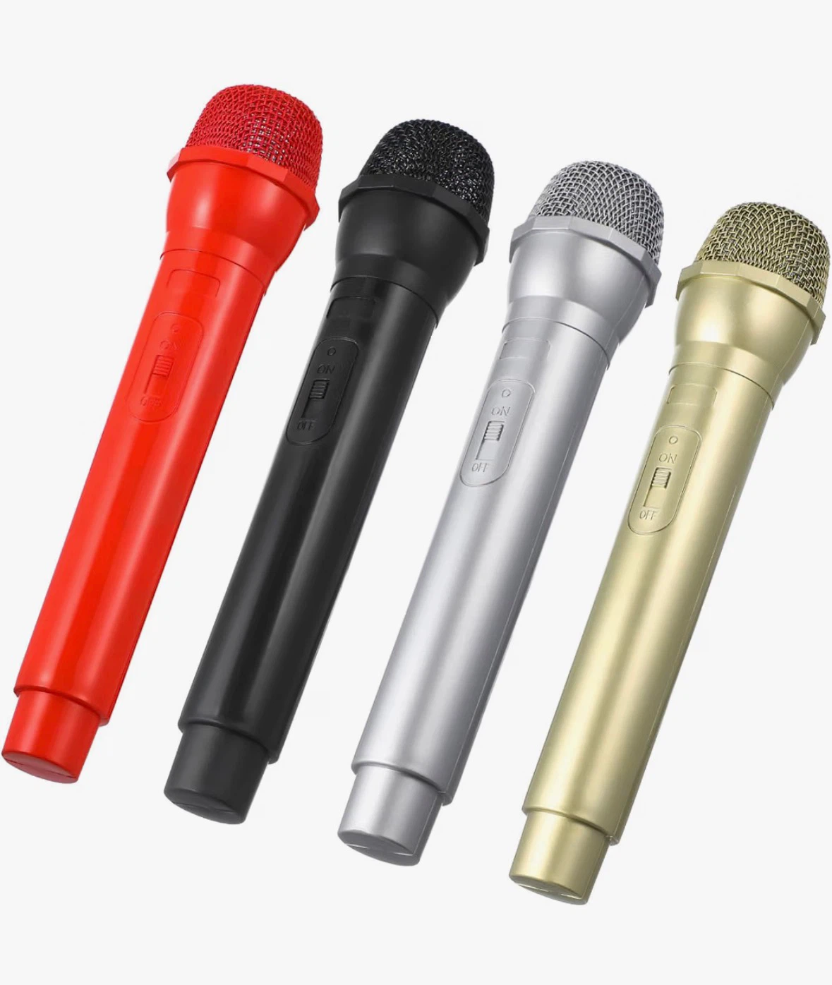 Prop Microphones 4 Pack