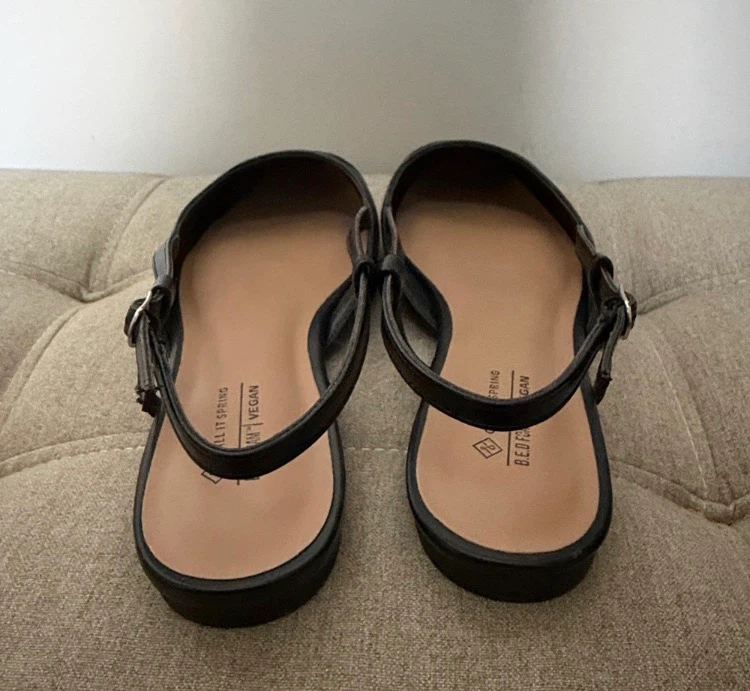 Call It Spring Slingback Flats - Black Size 8 - photo 5
