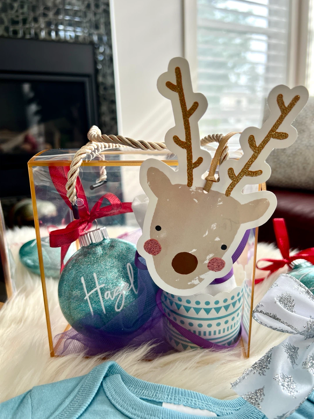 Hand-glittered Christmas Ornament - photo 4