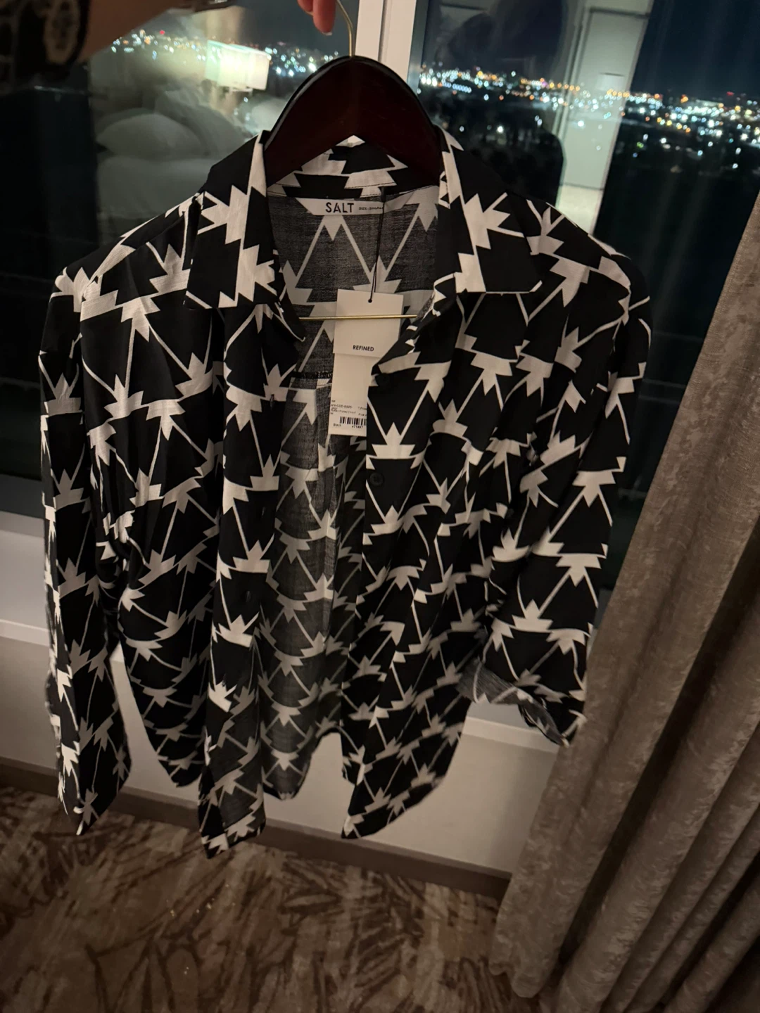 SALT Refined Printed Shirt