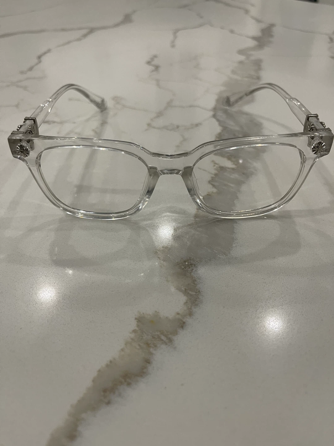 Chrome Hearts clear frame glasses - photo 3