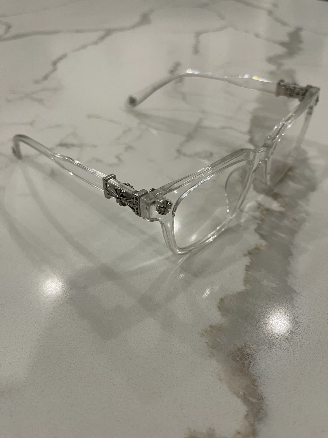 Chrome Hearts clear frame glasses - photo 4
