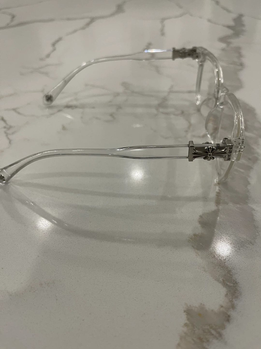 Chrome Hearts clear frame glasses - photo 5