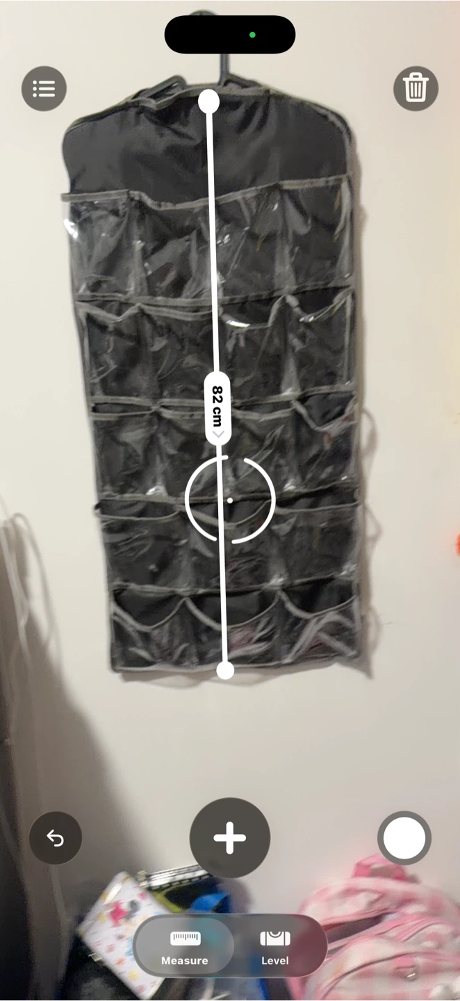 Hanging Closet Organizer with 16 Clear Pockets - photo 3