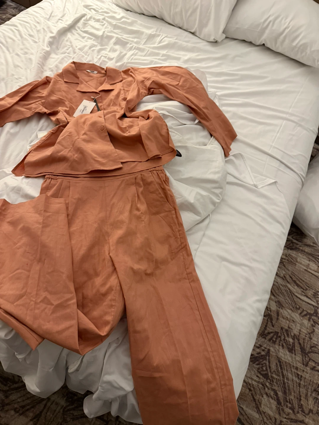 Engine Co-ord Set Peach - photo 2