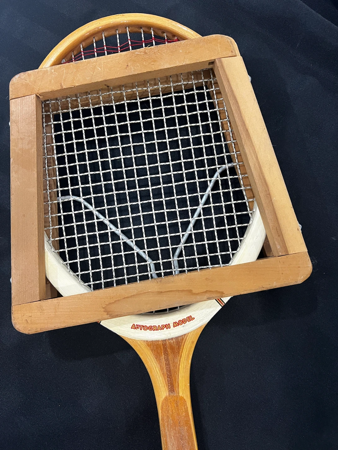Vintage  Slazenger Ken Rosewall Autograph Tennis Racket - photo 4