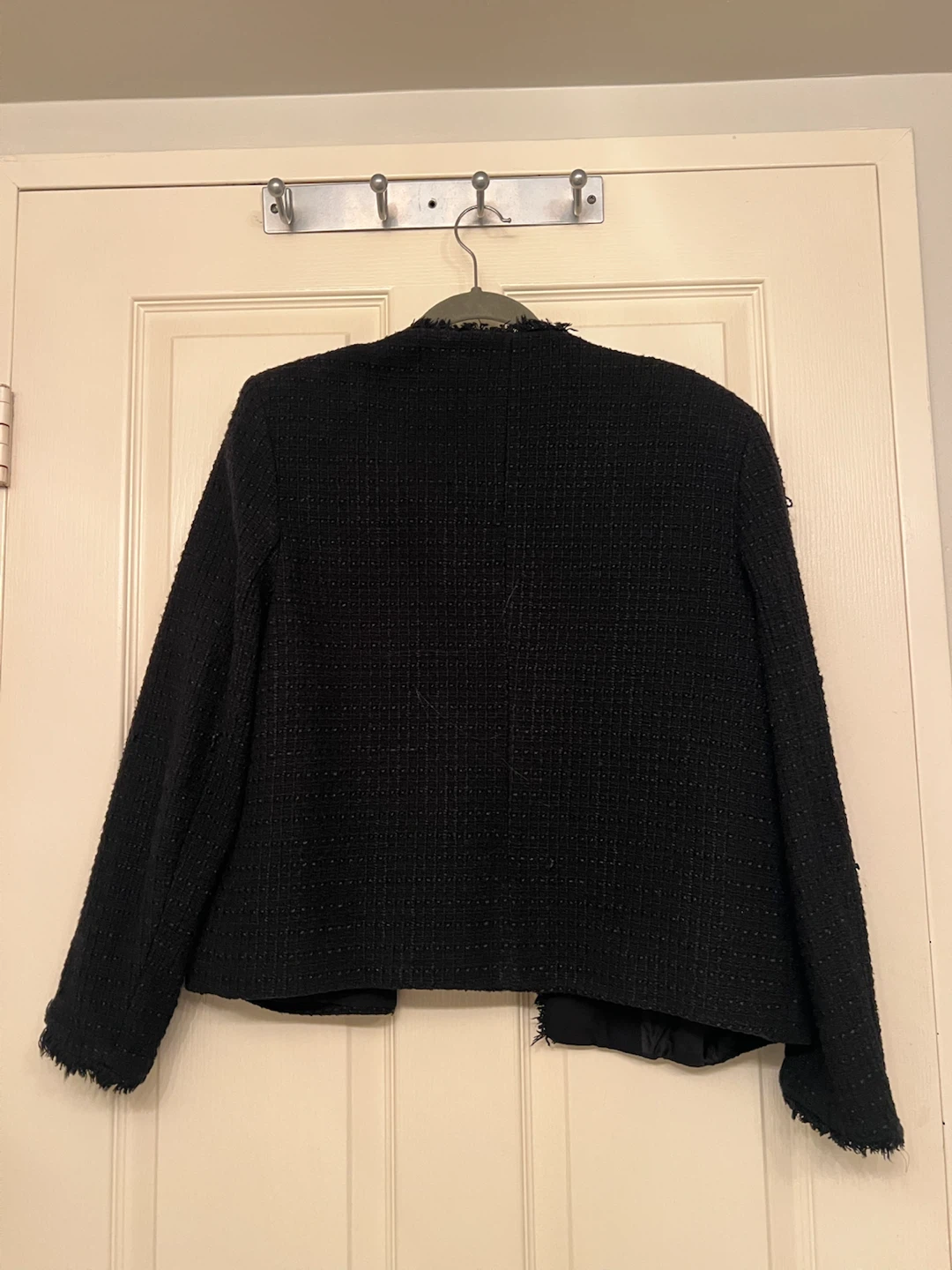Zara Black Tweed Jacket - photo 2