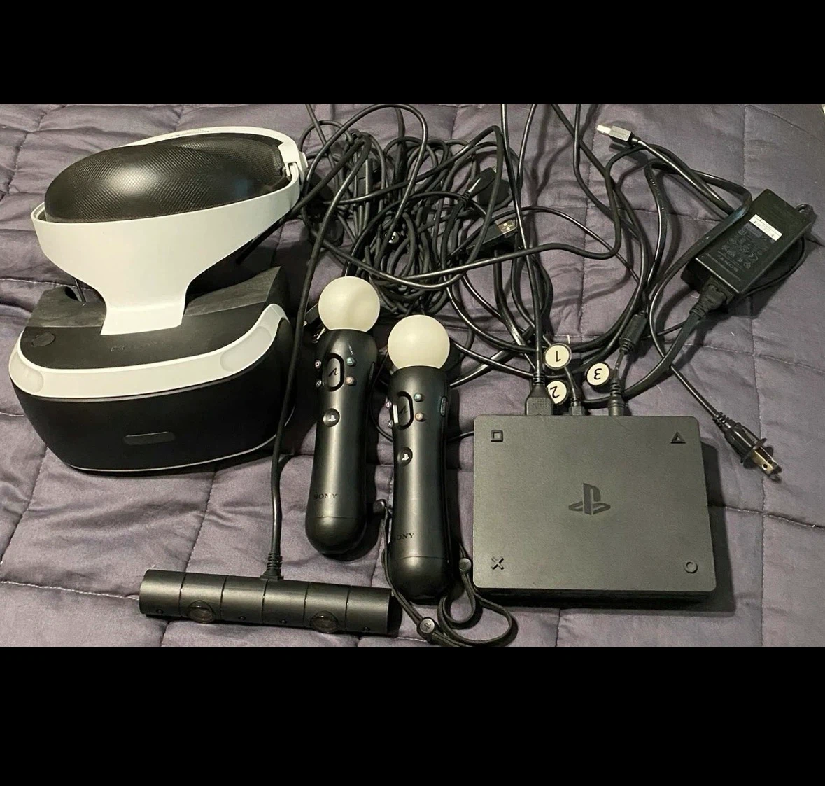 Sony PlayStation VR Headset with Controllers